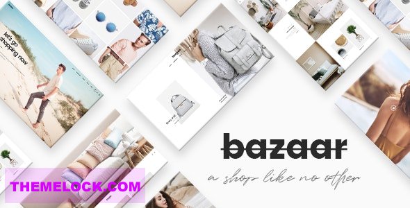 Bazaar v1.8 - eCommerce Theme