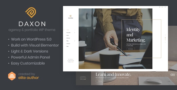 Daxon v1.0.1 - Agency & Portfolio WordPress Theme