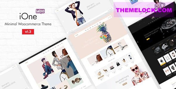 iOne v3.0.2 - Minimal Responsive WooCommerce Theme