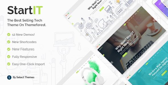 Startit v4.4 - Fresh Startup Business Theme