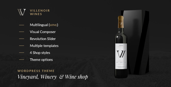Villenoir v5.5 - Vineyard, Winery &amp; Wine Shop