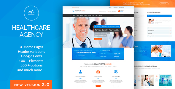 Health Care v2.4.2 - Health &amp; Medical WordPress