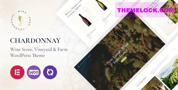 Chardonnay v1.0 - Wine Store &amp; Vineyard WordPress Theme