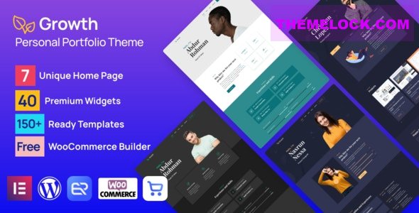 Growth v1.9.1 - Personal Portfolio Theme