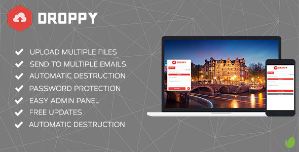 Droppy - Online file sharing