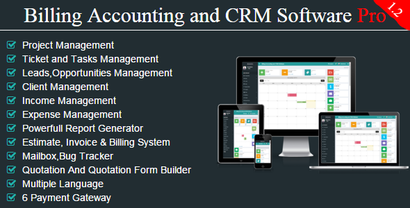 Project Manager With Billing Accounting CRM PRO Project Manager With Billing Accounting CRM PRO