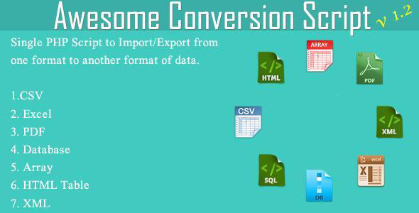 Awesome Conversion Script Awesome Conversion Script