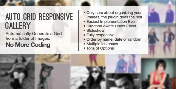 Auto Grid Responsive Gallery Auto Grid Responsive Gallery