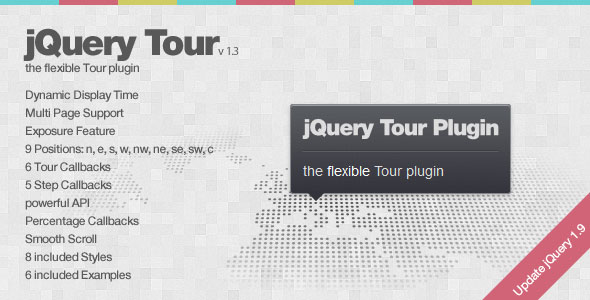 jQuery Tour - the flexible Tour plugin jQuery Tour - the flexible Tour plugin