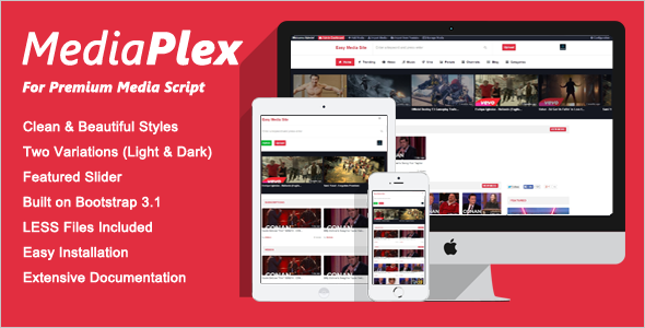 MediaPlex Theme for Premium Media Script MediaPlex Theme for Premium Media Script