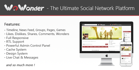WoWonder v1.3 - The Ultimate PHP Social Network Platform WoWonder v1.3 - The Ultimate PHP Social Network Platform