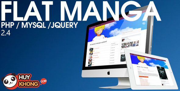 Flat manga - Build your own manga reader site