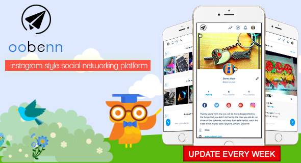 oobenn Instagram Style Social Networking Script oobenn Instagram Style Social Networking Script