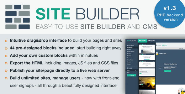 SiteBuilder Lite - Drag&Drop site builder and CMS SiteBuilder Lite - Drag&Drop site builder and CMS