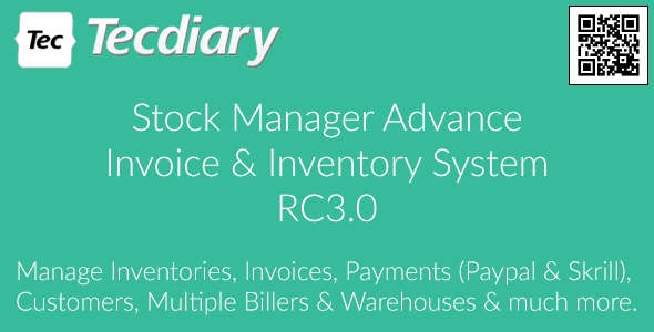 Stock Manager Advance (Invoice & Inventory System)