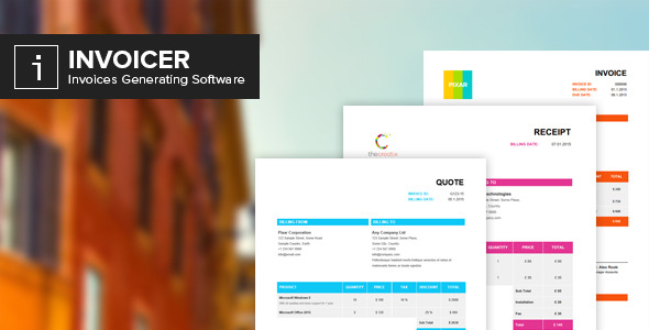 Invoicer v1.3 - Invoices Generator App Invoicer v1.3 - Invoices Generator App