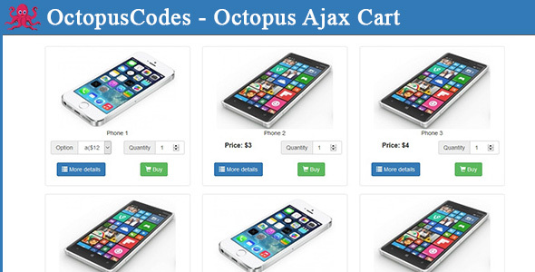 Octopus Ajax Cart