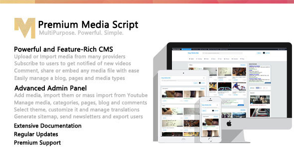 Premium Media Script v1.5.1.1