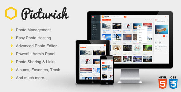 Picturish v1.3 - Image hosting, editing and sharing