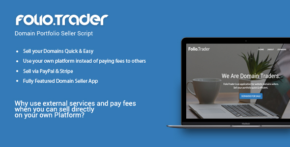 FolioTrader - Domain Portfolio Seller Script