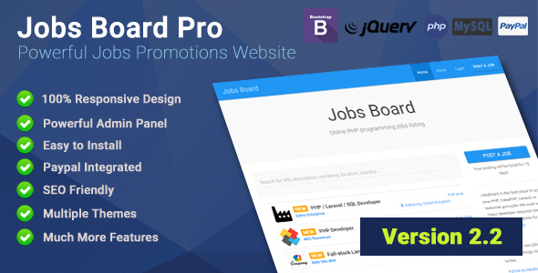 Jobs Board Pro v2.2 Jobs Board Pro v2.2