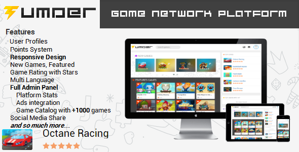 Tumder - An arcade games platform