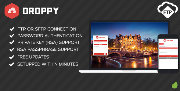 FTP - Droppy online file sharing v1.0.1