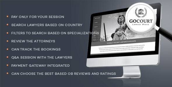 GOCOURT - Online Lawyer Booking Solutions