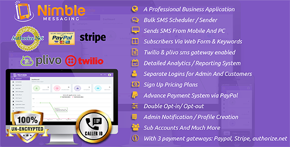 Nimble Messaging Professional SMS Marketing Application For Business