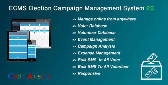 ECMS - Election Campaign Management System ECMS - Election Campaign Management System