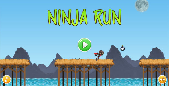 Ninja Run - HTML5 Mobile Game (Capx) Ninja Run - HTML5 Mobile Game (Capx)