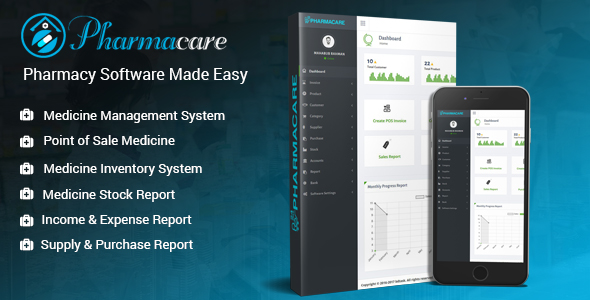 Pharmacare v2.0 - Pharmacy Software Made Easy