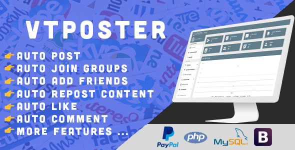 VTPoster - Facebook Marketing Tool