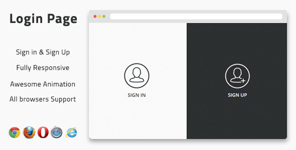 Fancy Login Page