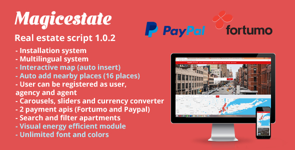 Magic Estate v1.0.2 - Real Estate Portal