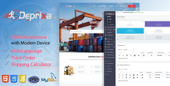 Courier Deprixa Pro v3.2.4 - Integrated Web System