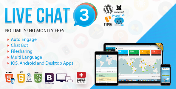 Live Support Chat v3.7 - Live Chat 3