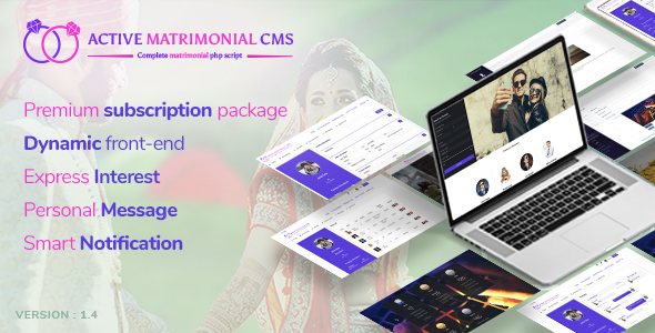 Active Matrimonial CMS v1.4