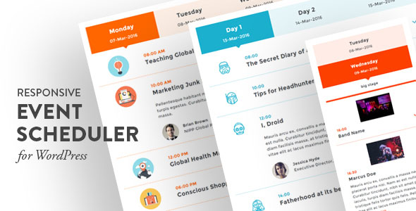 Responsive Event Scheduler for WordPress v1.1.0.6 Responsive Event Scheduler for WordPress v1.1.0.6