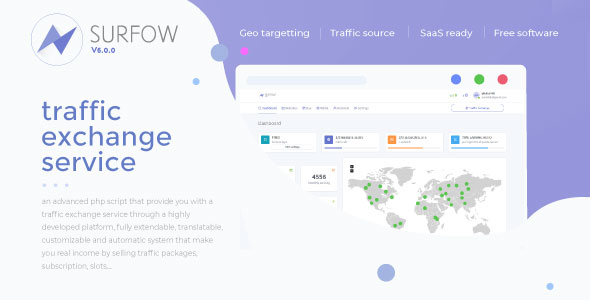 Surfow V6.0 - Traffic Exchange Service