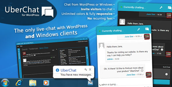 Uber Chat v2.2.1 - Ultimate Live Chat with Windows Client