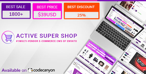 Active Super Shop Multi-vendor CMS v1.5.1 - nulled