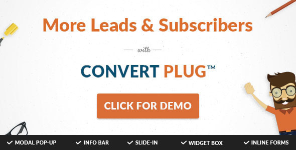 ConvertPlug - Modal Popups & Opt-In Forms