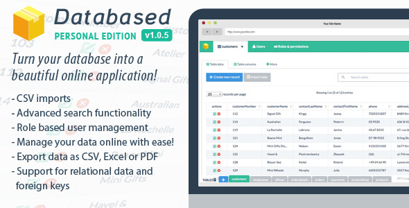 Databased v1.0.6 - Personal Edition