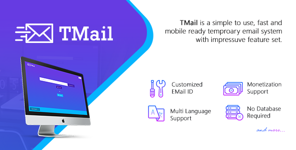 TMail v4.2 - Multi Domain Temporary Email System