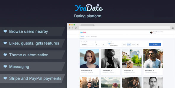 YouDate v1.6 - Dating Script