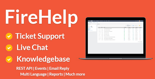 FireHelp v2.0.4 - Tickets, Live Chat and Knowledgebase