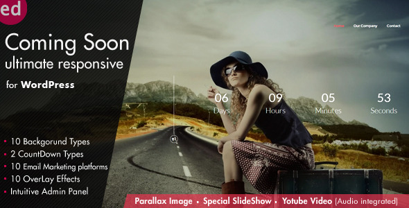 Coming Soon v2.7 - CountDown Responsive WordPress Plugin Coming Soon v2.7 - CountDown Responsive WordPress Plugin