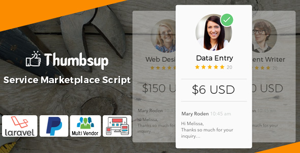 Thumbsup v5.0 - The Service Marketplace Legend