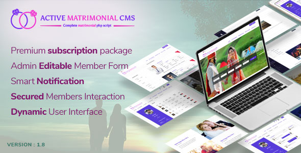 Active Matrimonial CMS v1.8 - nulled Active Matrimonial CMS v1.8 - nulled